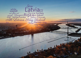 Word Cloud Photo: Latvia