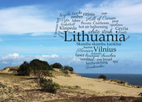 Word Cloud Photo: Lithuania