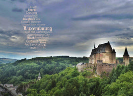 Word Cloud Photo: Luxembourg