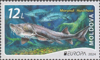 * Stamps | Moldova EUROPA 2024 - Underwater Fauna & Flora
