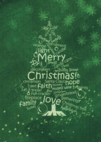 Word Cloud Photo: Merry Christmas
