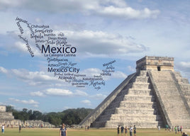 Word Cloud Photo: Mexico