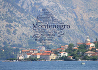 Word Cloud Photo: Montenegro