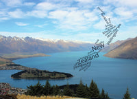 Word Cloud Photo: New Zealand