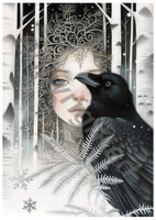 The Dutch Lady Design: Nordic Winter Ladies 10 Postcards Set