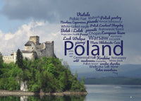 Word Cloud Photo: Poland (Niedzica Castle)