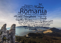 Word Cloud Photo: Romania