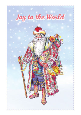 Merry Christmas - "Joy to the world" special edition postcard