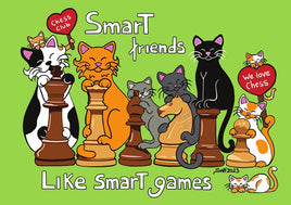 T042 Drawings: Titina and Friends - Smart friends like smart games