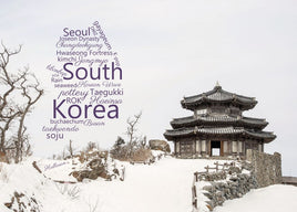 Word Cloud Photo: Korea (South)