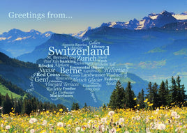 Word Cloud Photo: Switzerland