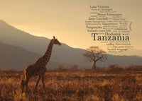 Word Cloud Photo: Tanzania