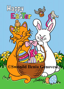 Drawings: Titina and Friends - Happy Easter