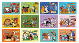 Collector's Pack - Titina and Friends Set 12 Zodiac Signs - 12 Postcards