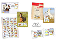 Collectibles Stamps | Romania Stamps 2025 Horse Breeds Romania Uruguay Joint issue