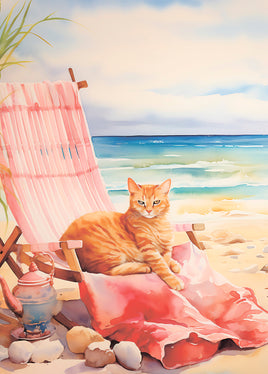 Postcard - Beach (DL49)