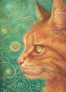Postcard - Orange Cat (DL41)