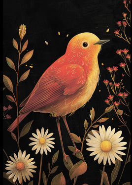 Postcard - Nightingale (DL34)