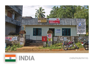 Amazing Places of the World M034: India Cheruthuruthy Post Office