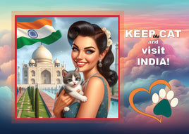 Fantasy Art (B015) - 45. Keep the Cat and Visit - India_v1