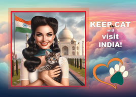 Fantasy Art (R020) - 45. Keep the Cat and Visit - India_v2