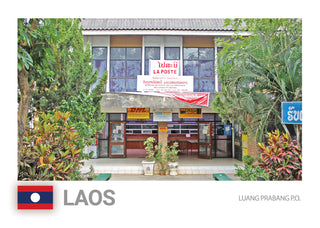 Amazing Places of the World M037: Laos Luang Prabang Post Office