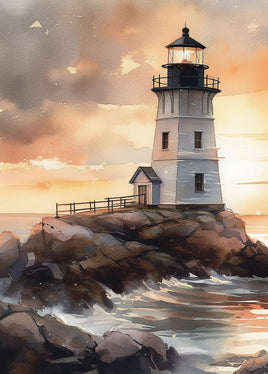 Postcard - Lighthouse Model 3 (DL77)