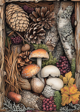 Postcard - Mushroom 5 (DL7)