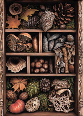 Postcard - Mushrooms Model 6 (DL89)