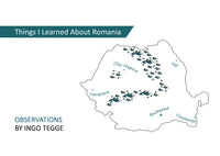 Dinge, die ich über Rumänien gelernt habe – Postkarten von Ingo Tegge