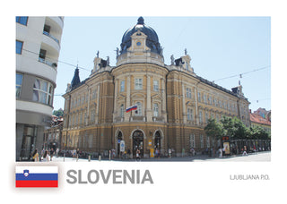 Amazing Places of the World M049: Slovenia Ljubljana Post Office