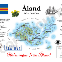 Europe | Aland MOTW - top quality approved by www.postcardsmarket.com specialists