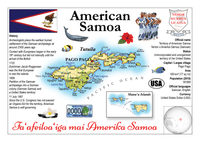 Oceania | American Samoa MOTW - top quality approved by www.postcardsmarket.com specialists