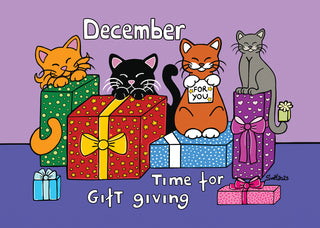 Drawings: Titina and Friends - 12. December (month) T011