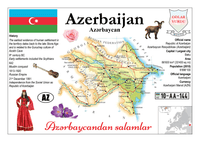 Asia | Europe | Azerbaijan MOTW - top quality approved by www.postcardsmarket.com specialists