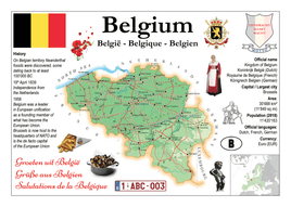 Europe | Belgium MOTW - top quality approved by www.postcardsmarket.com specialists