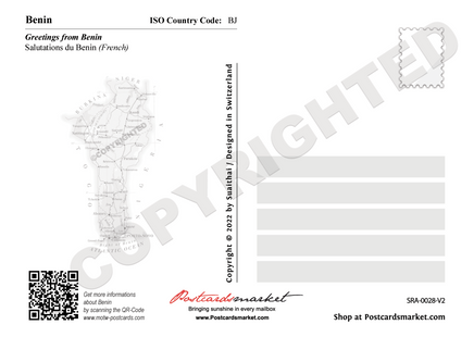 AFRICA | Benin MOTW - top quality approved by www.postcardsmarket.com specialists