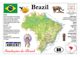 South America | Brazil MOTW - top quality approved by www.postcardsmarket.com specialists