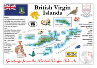North America | British Virgin Islands MOTW - top quality approved by www.postcardsmarket.com specialists