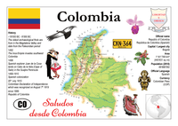 South America | Colombia MOTW - top quality approved by www.postcardsmarket.com specialists