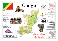 AFRICA | Congo Republic MOTW - top quality approved by www.postcardsmarket.com specialists