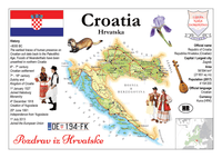 Europe | Croatia MOTW - top quality approved by www.postcardsmarket.com specialists
