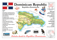North America | Dominican Republic MOTW - top quality approved by www.postcardsmarket.com specialists