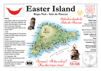 South America | Easter Island MOTW - top quality approved by www.postcardsmarket.com specialists