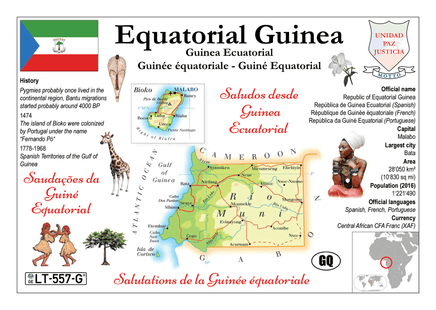 AFRICA | Equatorial Guinea MOTW - top quality approved by www.postcardsmarket.com specialists
