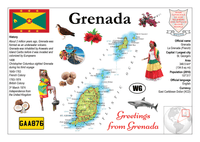 North America | Grenada MOTW - top quality approved by www.postcardsmarket.com specialists