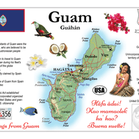 Oceania | Guam MOTW - top quality approved by www.postcardsmarket.com specialists