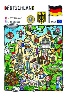 EU - United in Diversity - Deutschland_09 - top quality approved by www.postcardsmarket.com specialists