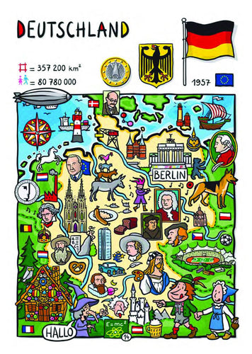 EU - United in Diversity - Deutschland_09 - top quality approved by www.postcardsmarket.com specialists