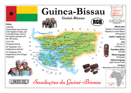 AFRICA | Guinea-Bissau MOTW - top quality approved by www.postcardsmarket.com specialists